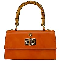 Pratesi Leather Bag for Women Castalia R298/20 in cow leather Made in Italy