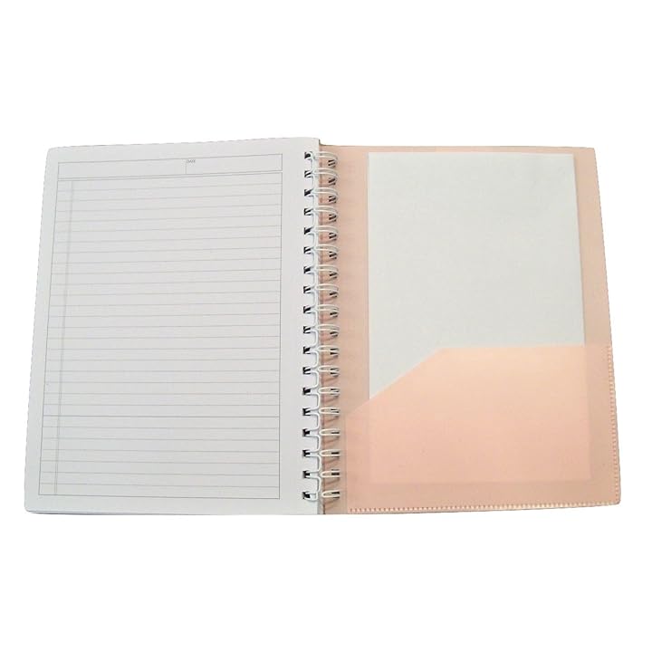 Soft Pink; 8 x 9.75; 100 Sheets, 200 Pages Studio C Carolina Pad College Ruled Executive Notebook ~ Noted 