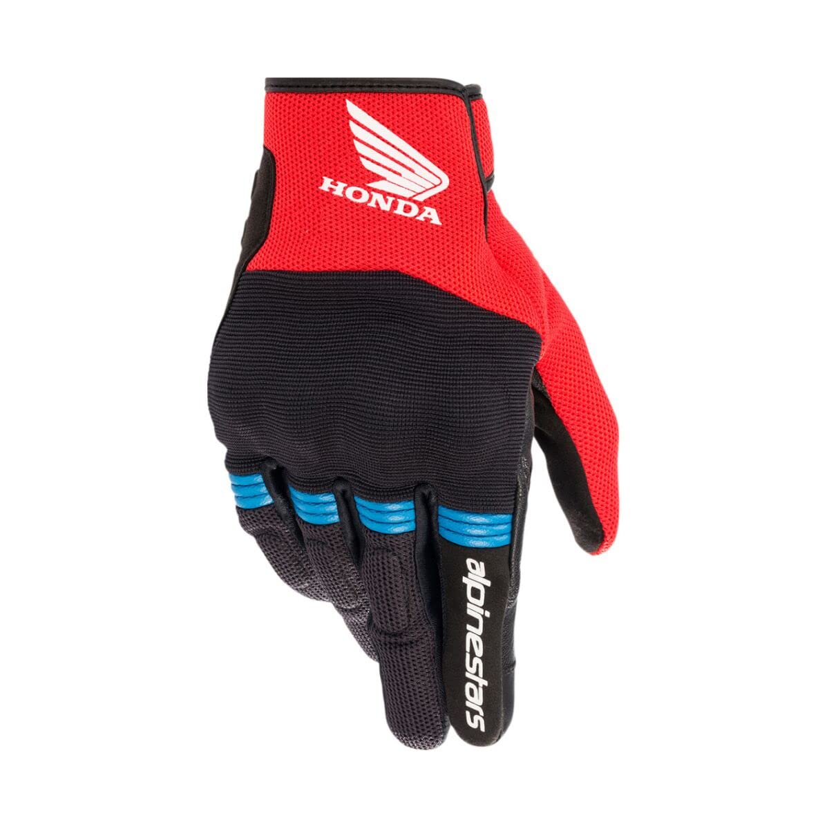 Alpinestars Honda Copper Gloves (X-Large) (Black/RED)