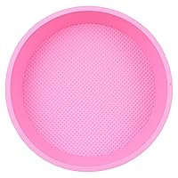 Cheesecake Pan Water Bath 10 inch Round Silicone Cake Pan Non-Stick Cheesecake Pan Protector Reusable Springform Pan Protector Cake Tin for Kitchen