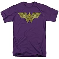 Popfunk Classic Wonder Woman Celtic Logo Unisex Adults T Shirt & Stickers