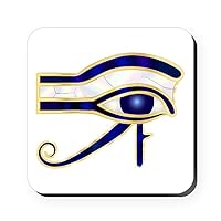 Square Coaster (Set of 4) Egyptian Eye of Horus or Ra