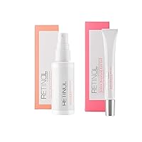 Retinol by Robanda Sleepytime Indulgence Set: Advanced Renewal Serum & Nightly Renewal Cream