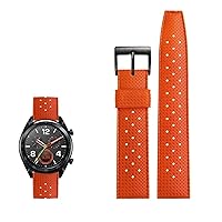 Premium-Grade Tropic Fluorine Rubber watchband For seiko SRP777J1 SKX Watch Band Diving Waterproof Bracelet 20 22mm straps