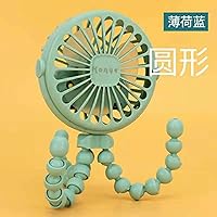 NA New Portable Mini Fan Hanging and Winding Three Windproof Student Dormitory Outdoor Desktop Fan