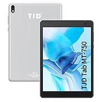 TJD MT750QR 7.5-inch Android Tablet, 2GB RAM 64GB ROM, 1440 * 1080 Pixels, Quad-Core Processor, 2.4GHz/5GHz WiFi, Bluetooth 4.2, GPS, 3G/4G, OTG, 64GB Expandable Memory (Silver)