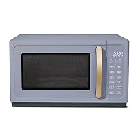 1.1 Cu ft 1000 Watt, Sensor Microwave Oven, Cornflower Blue, New