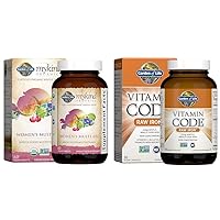 Garden of Life Organics Vitamins for Women 40+ - 60 Tablets, Womens Multi 40+, Vegan Vitamins & Vitamin Code Raw Iron 30ct Capsules