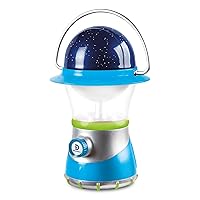 Discovery Kids LED Starlight Lantern [Amazon Exclusive] 2-in-1 Hanging Lantern & Star Constellation Projector with Guide, Easy to Use for Children, Battery Operated, Educational Camping Toy