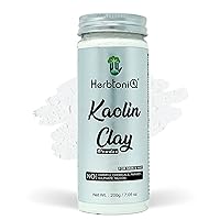 Organic Kaolin Clay | China clay | White Clay for Making Mud Mask for Acne, Blackheads, Skin glow (7.05 oz)