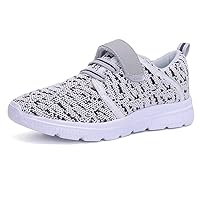 Kids Lightweight Breathable Running Sneakers Easy Walk Sport Casual Shoes for Boys Girls