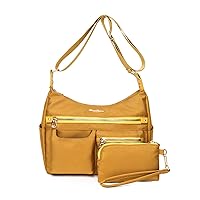 Oichy Crossbody Bags for Women Nylon Waterproof Shoulder Bags Messenger Bag Travel Purses and Handbags with Small Wallet
