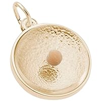 Rembrandt Charms Mustard Seed Charm, 10K Yellow Gold