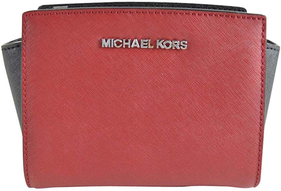Buy MICHAEL Michael Kors Selma Medium Messenger Bag Pearl GreyWhiteAlum  at Amazonin
