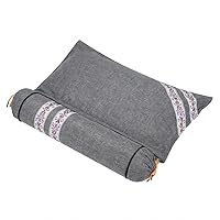 A Pure Natural Mugwort Pillow That Improves Sleep Quality and Protects The Cervical Spine (Gray Pillow)