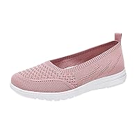 Summer Women's Spring and Summer Fashion Mesh Perforated Breathable Casual Shoes A Slip On Solid Color Casual Sandal