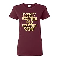 Ladies May The 4th Be with You T-Shirt Tee