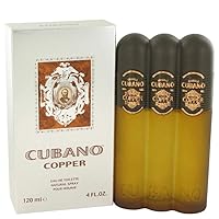 Cubano Copper By Cubano For Men. Eau De Toilette Spray 4 Ounces