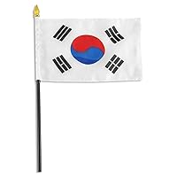 US Flag Store South Korea Flag, 4 by 6-Inch