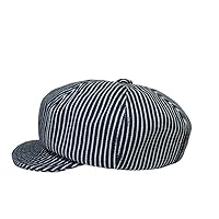 New York Hat 6305 HICKORY SPITFIRE Navy Stripe Men's Women's Casquette