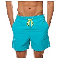 Mens Swim Trunks Board Shorts Men's Quick Dry Swimwear Boardshorts Printed Beach Shorts Swimwear Bathing Suits