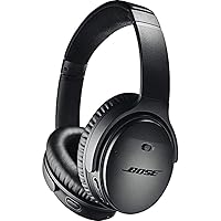 Bose QuietComfort 35 II Wireless Bluetooth Headphones, Noise-Cancelling, with Alexa Voice Control - Black