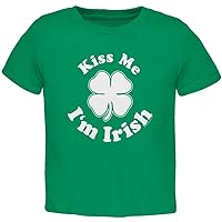St. Patricks Day Kiss Me Im Irish Toddler T-Shirt