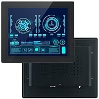 15 inch Industrial Embedded Touch Panel PC, Android All in One Mini PC with Open Frame Capacitive Touchscreen Monitor, RK3568 RAM 2G & ROM 16G Industrial PC Built-in Speakers