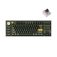 Keychron Q3 Pro SE Wireless Custom Mechanical Keyboard, Full Metal QMK/VIA Programmable TKL Layout Bluetooth/Wired RGB with Hot-swappable Keychron K Pro Brown Switch Compatible with Mac Windows Linux