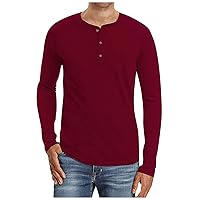 Mens T-Shirts Graphic Tees Hedging Print Round Neck Loose Casual Long Sleeves Top