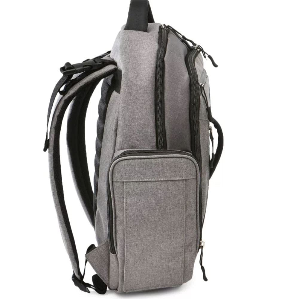 Eddie Bauer Places & Spaces Bridgeport Diaper Bag Backpack, 1 Count (Pack of 1)