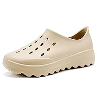 VIFUUR Womens Mens Garden Clogs with Arch Support Slip-on Outdoor Clog Gardening Shoes