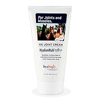 Hyalogic HA Joint Cream for Horses 6 oz Hyaluronic Acid Soothes Equine Joints and Muscles - HyalunRub