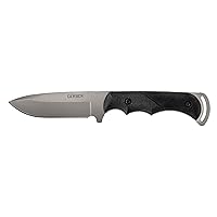 Gerber Gear Freeman Guide Fixed Blade Knife, Fine Edge, Drop Point [31-000588],Black