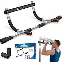 Pull Up Bar for Doorway, Thickened Steel Max Limit 440 LBS Strength Training Pull-up Bar, Portable Multi-function Pullup Chin Up Bar, Heavy Duty Doorway Upper Body Workout Bar for Home Gyms
