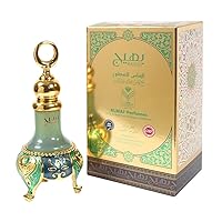 Baheej Unisex Concentrated Perfume body Oil - 0.68 Fl Oz (20 ml) Long Lasting Pure Essential Oil - Luxurious Scent of Arabia زيت مركز عطر بهيج