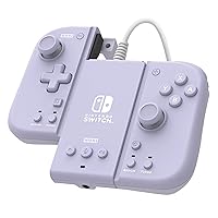 HORI Split Pad Compact Attachment Set (Lavender) for Nintendo Switch - Officially Licensed By Nintendo