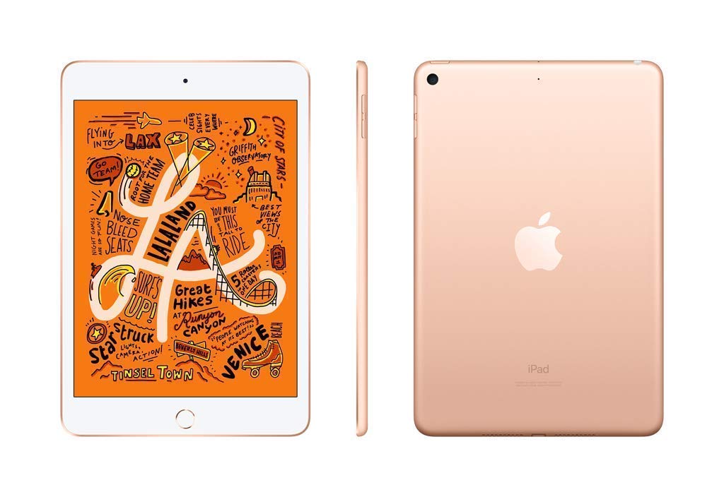 Apple iPad mini 5th Generation, Wi-Fi, 256GB - Gold (Renewed)