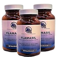 Flamasil ™ (3 Pack)- Joint Pain Relief | Cellular Repair | Gentle Body Cleanser | Uric Acid Extractor | Featuring BCM-95 Turmeric Curcumin, Tart Cherry Extract, Probiotics, Resveratrol, and Many More