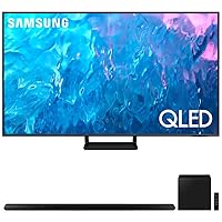 SAMSUNG QN55Q70CA 55 Inch Q70C QLED 4K Smart TV (2023 Model) Bundle HW-S800B 3.2.1ch Soundbar (Black) with Wireless Dolby Atmos DTS:X