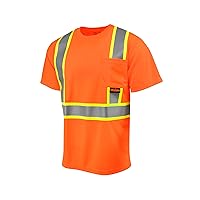 Radians Standard Safety Shirt, Hi-Vis