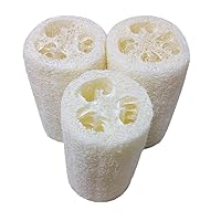 New Creative Natural White Loofah Bath Body Shower Sponge Scrubber Pad Hot Pad Remove Dead Skin Cells Effects Skin ScrubbesYL5