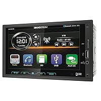 Soundstream VM-622HB VM-622HB 6.2-Inch Double-DIN Mechless Head Unit with Bluetooth and Android PhoneLink