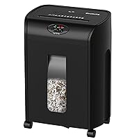 Paper Shredder High Security P5 Office Home Use Heavy Duty Micro Cut Low Working Noise Office Equipment Manufacture Black