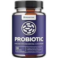 Probiotics and Prebiotics Gut Health Supplements - Advanced Acidophilus Probiotic Supplement for Upset Stomach Relief pH Balance and Digestive Support - Daily Probiotic Immune Support Supplement