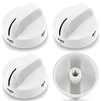 AMI PARTS Surface Burner Knob Gas Stove Knob 8273104 Control Knob Replacement Parts Compatible with Whirlpool Stove/Ranges - Replaces WP8273104 PS393679-4 Pack