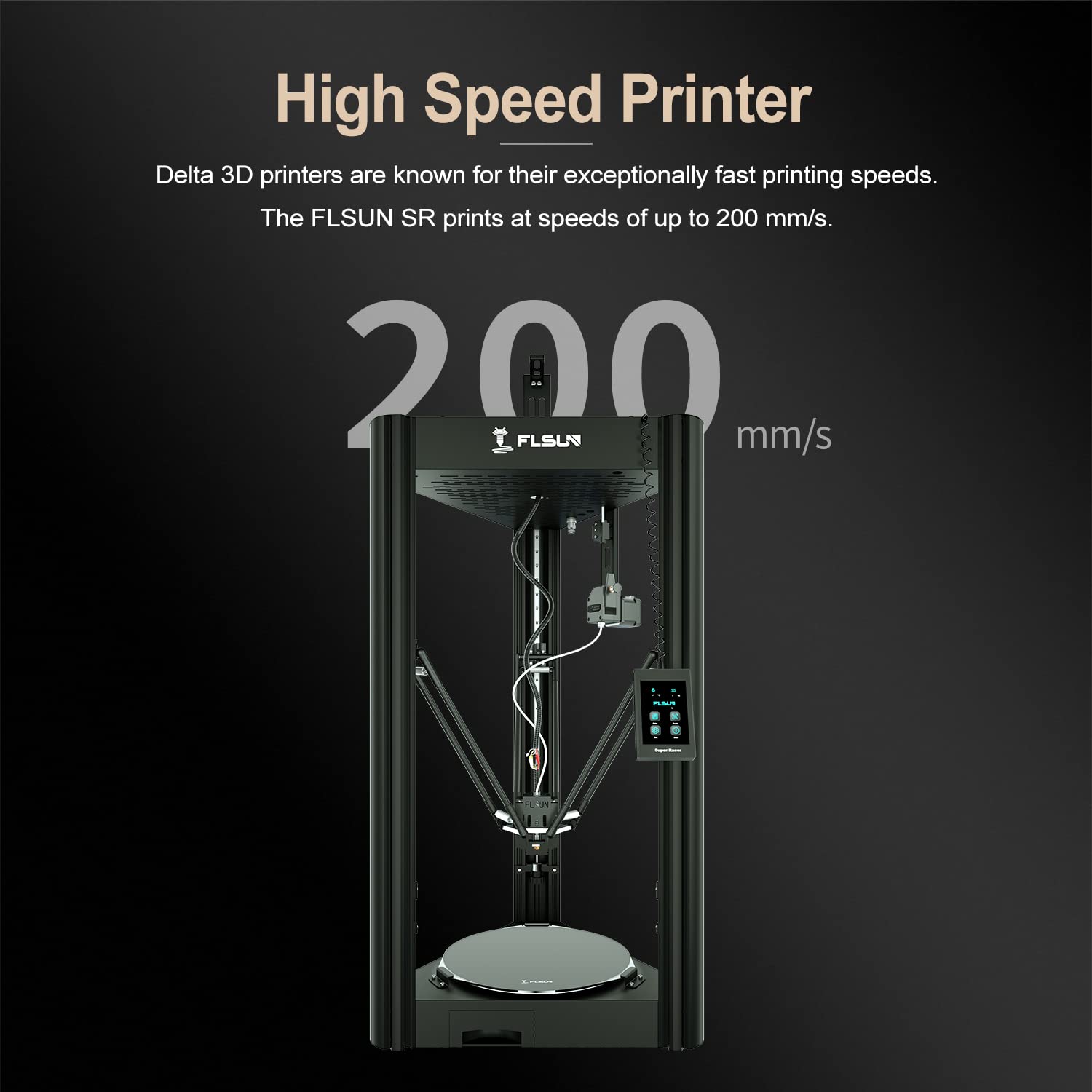 Mua Flsun V400 And Flsun Super Racer Delta Fast 3d Printer Trên Amazon
