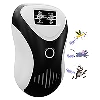 Ultrasonic Pest Repeller -Electronic Pest Control for House， Pest Repellent Plug in for Indoor Use - Rat, Roach，Bat, Mice,Bugs, Mosquito, Mice, Spider，Rodent, Mouse Repeller.