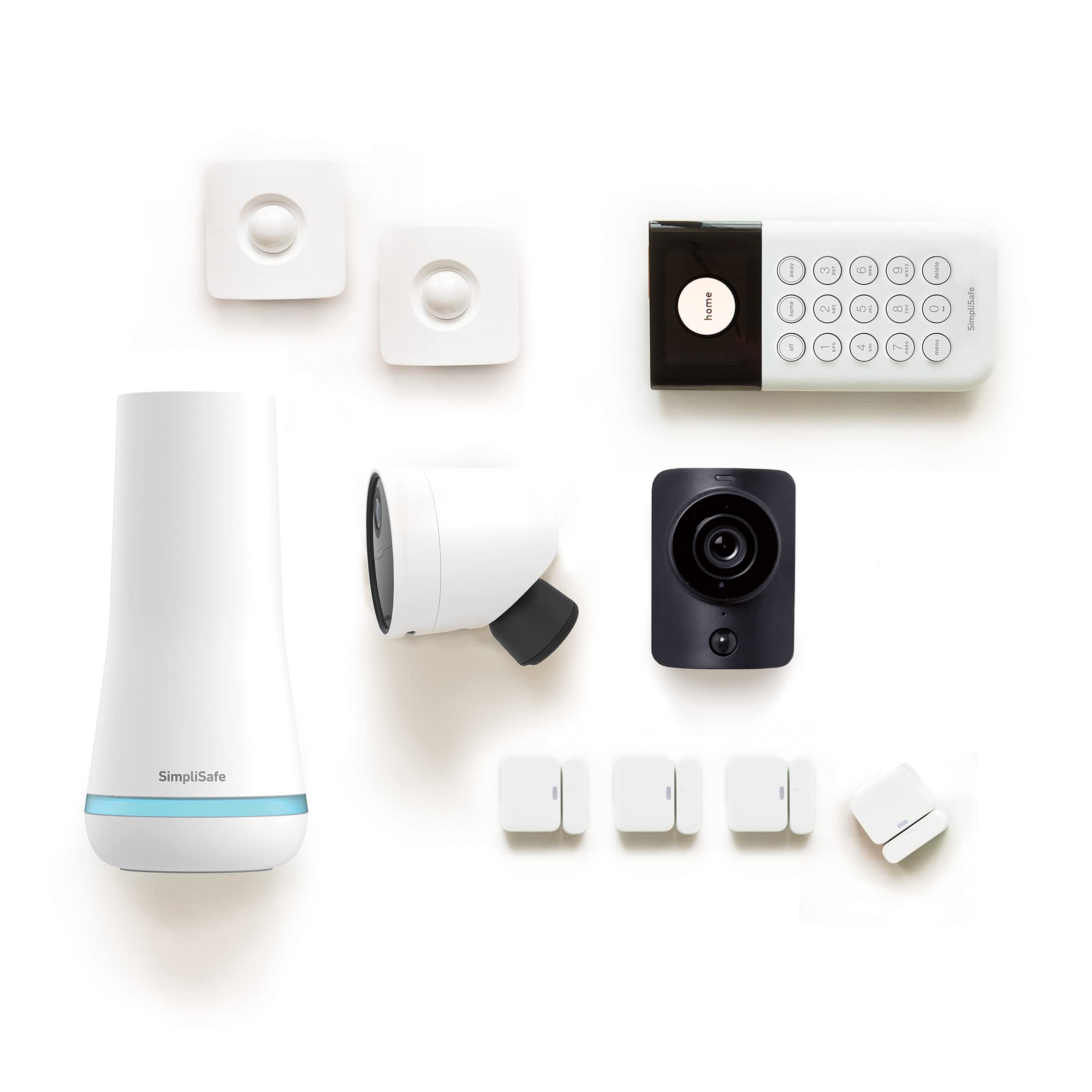 SimpliSafe 10 Piece Wireless Home Security System with Outdoor Camera - Optional 24/7 Professional Monitoring - No Contract - Compatible with Alexa...