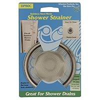 WHEDON PRODUCTS DP80C Stainless Stell Shower Mesh Strainer, No Size, Silver